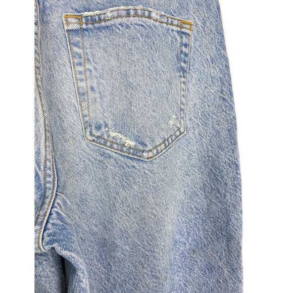 Free People We The Free Ranger Wide Leg Cropped Ripped Jeans, Sky - Size 28 - Picture 10 of 10